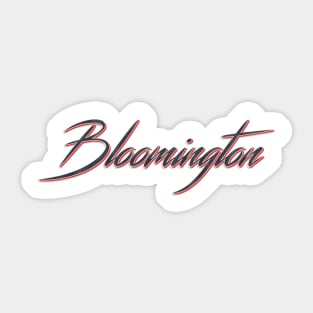 Bloomington City Sticker